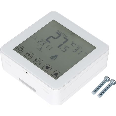 Programmierbarer digitaler Wandthermostat mit LCD-Bildschirm für elektrische Heizung