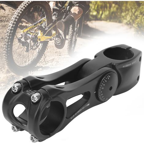 Potence de vélo réglable en aluminium pour VTT - Tige de direction (31.8 x 115 mm) (1/5)