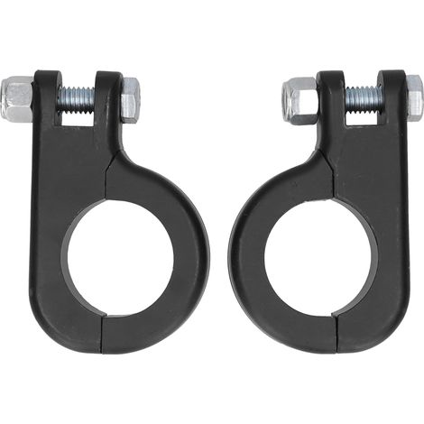 Paire de fixations de repose-pieds pour protections moteur en alliage d'aluminium, accessoire moto compatible Yamaha. (1/5)