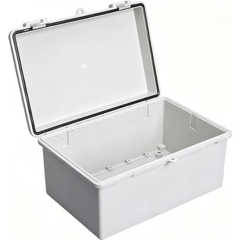 Boîte de jonction IP66, étanche, en plastique renforcé, pour une utilisation électrique extérieure résidentielle, commerciale et industrielle, 220x170x110 mm. (1/5)