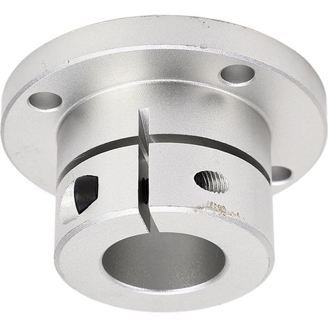 Palier lisse linéaire rond à bride D25 25mm, acier Gcr15 haute précision, pour équipement mécanique (1/5)