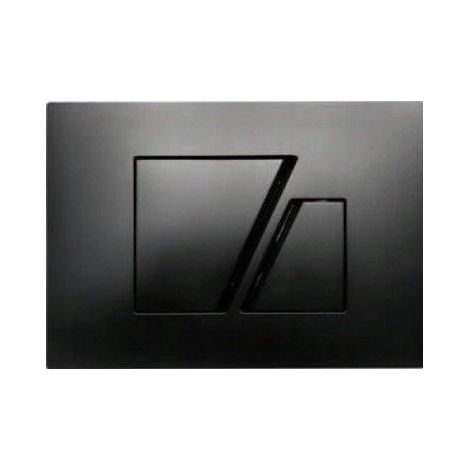 Pulsante di scarico S 707 nero opaco (1/3)