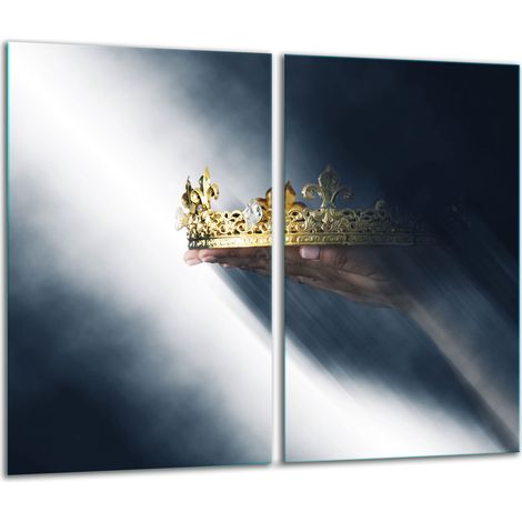 Tagliere in vetro 2x 30x52 crown (1/5)