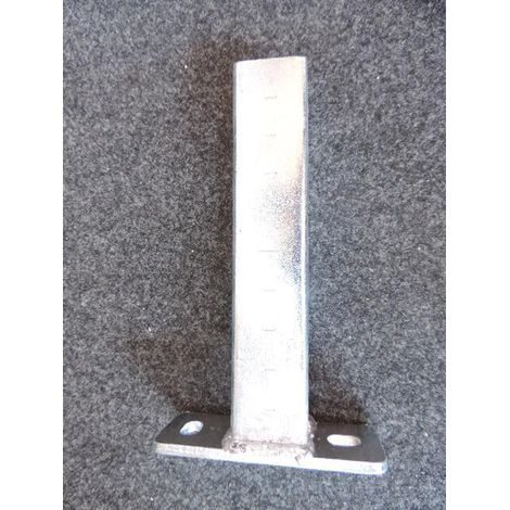 Console de profil acier montage type C trous oblongs 150x2.5x41x21mm KC25H0150EG Caddy Nvent (1/2)