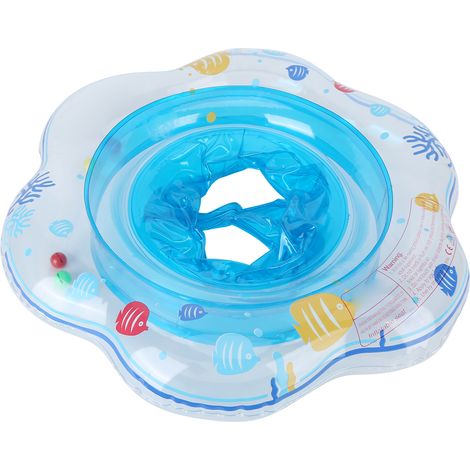 Bouée bébé avec siège de sécurité pour l'apprentissage de la natation en piscine (bleu) (1/5)