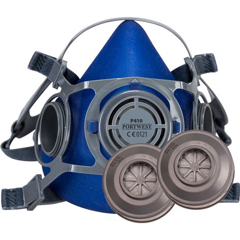 Kit Maschera Auck - M - Blu - Portwest