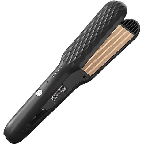 Fer a Gaufrer Les Cheveux, Gauffreur a Cheveux, 4 Température Réglable, Chauffage Rapide Gaufrier Cheveux pour Cheveux Longs, Courts, Donner Du Volume à Vos Cheveux (1/5)