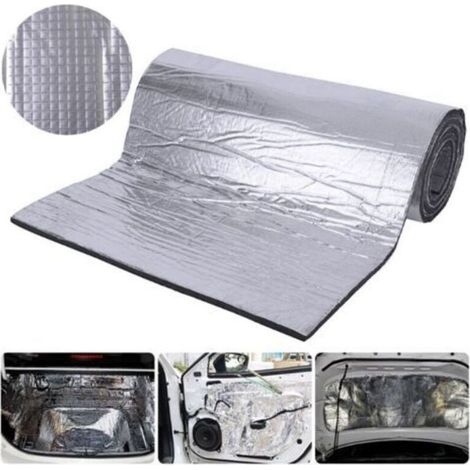 Tapis d’Isolation Acoustique pour Voitures 50x100cm, 10MM Mousse insonorisante insonorisation phonique, étanche Isolation Acoustique de Bruit et insonorisation (1/5)