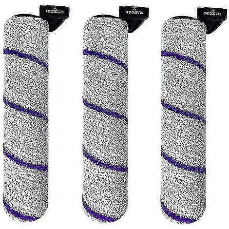 Brosse à rouleau AURA 3 pièces pour lave-sol, désinfectante, autonettoyante et raclante intégrée (1/5)