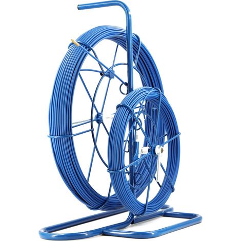 TwinPro 2 EN 1 COMPACT Aiguille 6 mm 100 M + 4.5 mm 50 M sur moyen DEVIDOIR DOUBLE sans roulettes (1/3)