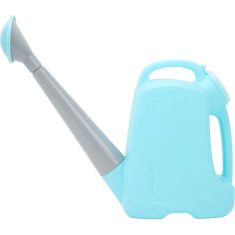 Arrosoir agricole bleu ciel 1507-1, arroseur de jardin avec long bec, grande capacité 2,5 L pour légumes (1/5)