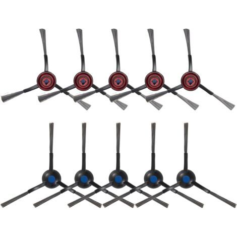 10 Cepillos Laterales para Robot Aspirador Accesorios de Repuesto Universal Limpieza Profunda-AUTRES (1/5)