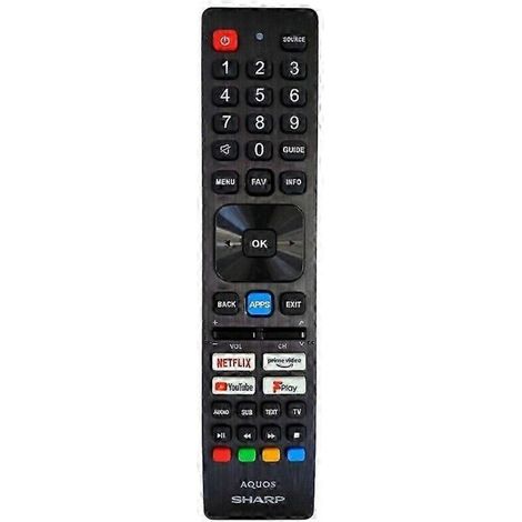 Nagelneue und originale Fernbedienung SHW/RMC/0140N für Sharp Aquos 42EE4E 50EN2EA Fernseher (1/2)