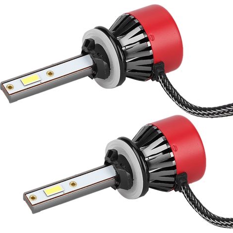 2er-Pack LED-Lampen 880/881, 96 W, 6000 K, hellweiß, L8H, Abblendlicht für PKW, leistungsstarke Beleuchtung (1/5)