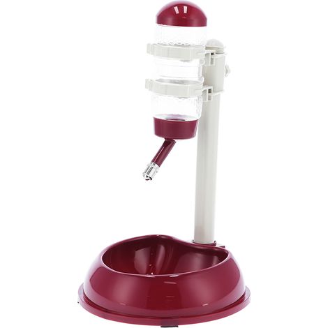 Fontaine à boire pour animaux de compagnie, alimentation automatique, distributeur d'eau pour chiens et chats, marron (1/5)
