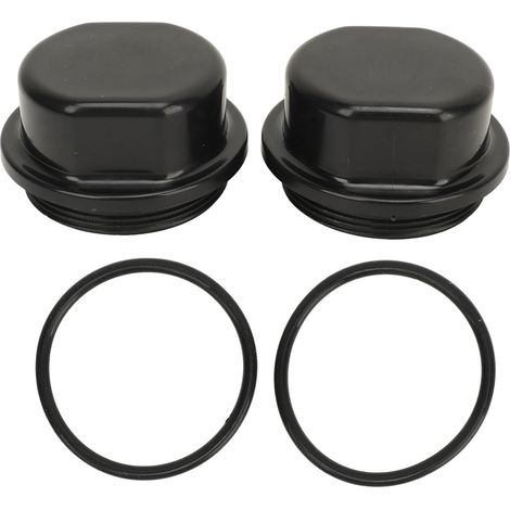 Capuchon anti-poussière de roulement de moyeu de remorque, 2 pièces, couvercle de roue 81143 pour Vortex de bateau avec 5 boulons (1/5)