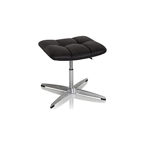 Tabouret / siège pivotant SARANTO tissu gris foncé hjh OFFICE