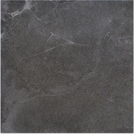Carrelage effet Pierre Gris Anthracite 90x90x0,9 cm In&Out Luzerio - Sol et mur intérieur et Sol extérieur (vendu par carton de 1,62 m²) - RO'MA CARRELAGE