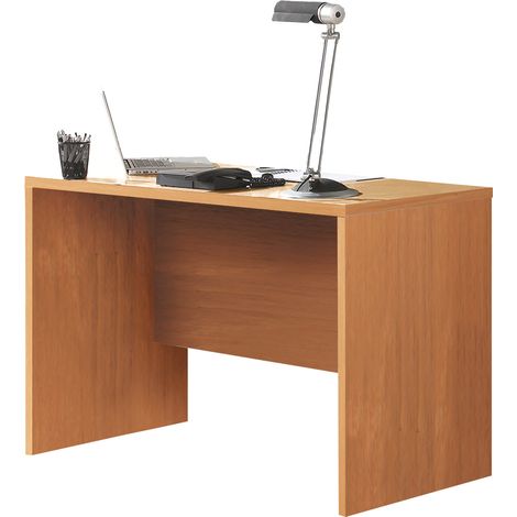 Bureau coloris merisier - longueur 120 x profondeur 60 cm -PEGANE-