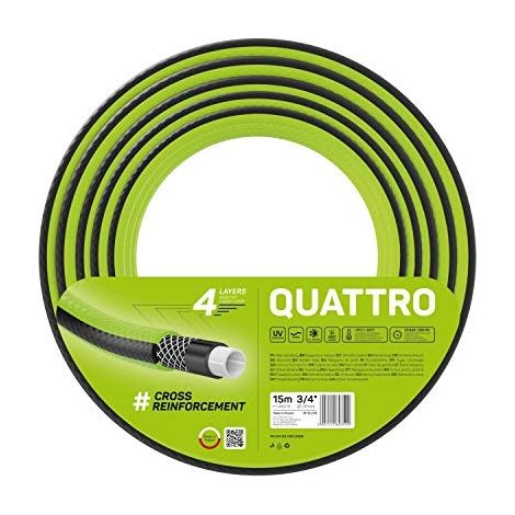 CELLFAST TUYAU DE JARDIN QUATRE LONGUEURS DIFFÉRENTES RÉSISTANTES AUX RAYONS UV 3/4'' (15 M, 19) 10-074