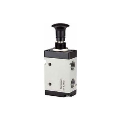 Riegler 3/2-Wegeventil, Druckknopfbetätigung, »3L«, G 1/4, 1300l/min (1/4)