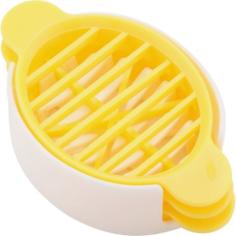Eierschneider für weichgekochte Eier, marinierte Eier und weiches Obst, Küchenhelfer für Zuhause und Gastronomie, 3 Klingen aus Edelstahl. (1/5)