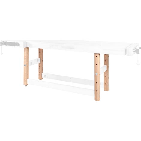 AUTRES Pieds d’établi - PROFI FIX - hêtre massif 900 mm section 80 x 80 mm - perçage 19 mm