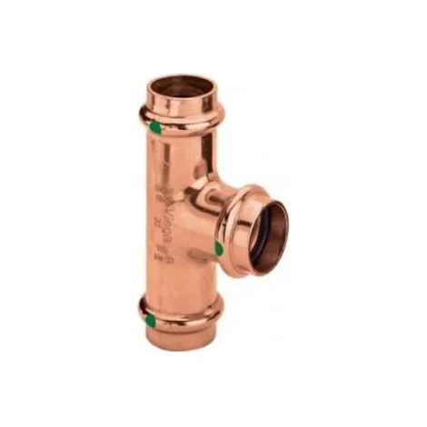 Racor Viega 2418 cobre dimensiones 18 x 22 x 18 mm