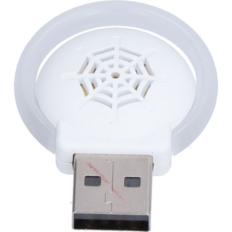 Dissuadeur Ultrasonique Portable Anti-Moustiques et Insectes avec Lampe de Nuit Variable Fréquence Blanc - KZQ (1/5)
