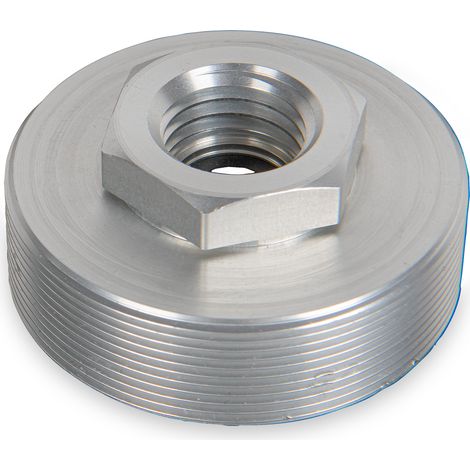 Original Einhell Kartuschenadapter 500 g (Zubehör für Akku-Fettpresse TP-GR 18/690 Li, passend für 500 g Schraubkartuschen, Aluminium, 30 mm Schlüsselweite)