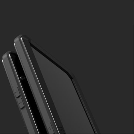 Love Mei iPhone 13 Pro Hülle, mit Glas geschützt, Schwarz (1/5)