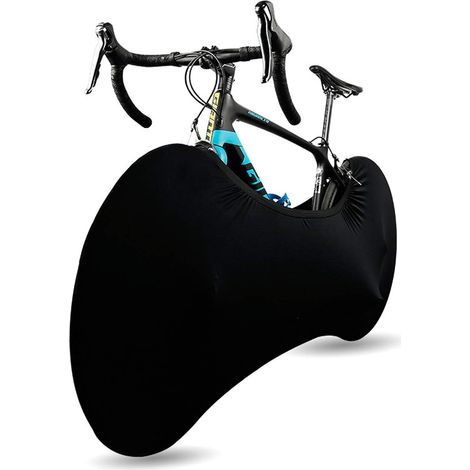 Housse de vélo, protection de roue de vélo, housse anti-poussière lavable et élastique pour VTT, idéale pour l'intérieur et l'extérieur. Kit de housse de pneu de vélo lavable et élastique pour VTT.-Aq (1/5)