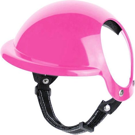 Casque pour animaux de compagnie, chiens, casquette de moto sportive avec jugulaire extensible, résistant à l'usure