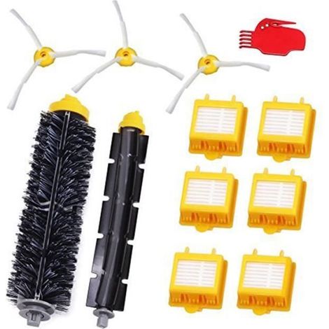 Accessoires - iRobot - Roomba 700 - Jeu de Filtres - 12 Pièces - Jaune (1/4)