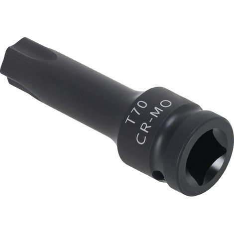 1/2" Drive Socket T70 Star 78mm Chrome Vanadium Black Workshop Tool (1/5)