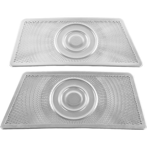 2x Cache d'Aération de Siège Anti‑Poussière Compatible Mercedes Classe S W223 2021‑2023 (1/5)
