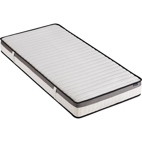 Matelas 90 x 200 cm mousse mémoire de forme ép.19cm - ORTHOMEMORY II de DREAMEA