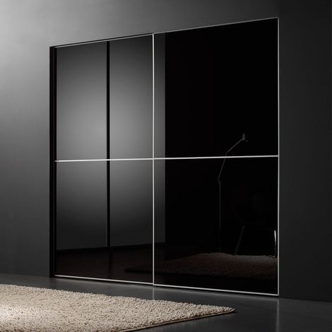 Kit porte coulissante RT16 2,7m – Aluminium – Épaisseur 16mm – Pour portes en verre et bois – Inclus : 2 profils, 1 moulure, 2 roulements – Mengual