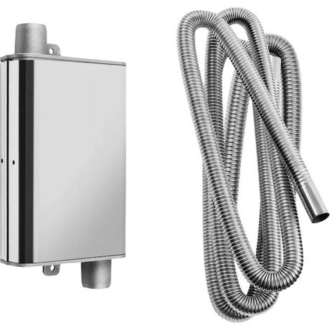 Système d'échappement auto 24mm pour chauffage diesel, kit complet de sortie de gaz, tuyau d'évacuation résistant à la chaleur, installation facile pour réchauffeur de carburant, accessoire de fixatio (1/5)