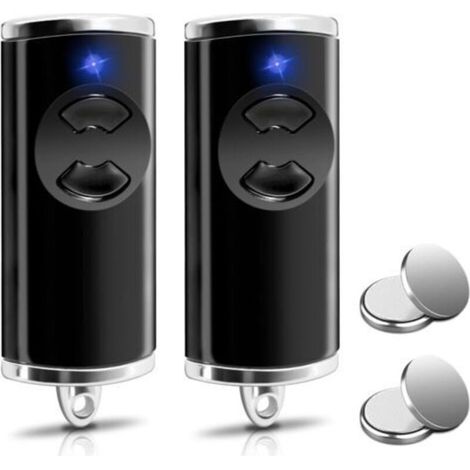 Set mit 2 Garagentoröffnern (868,3 MHz) für Hörmann BS Handsender HSE-4-868-BS, HSE2-868-BS, HS4-868-BS, HS1-868-BS, HSS4-868-BS, HSP4-868-BS, 2 Kanäle (1/5)