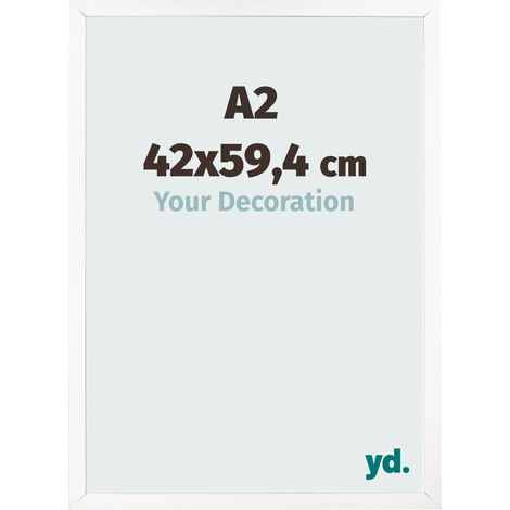 yd. - Cadre photo A2 42x59.4 - Blanc Mat - MDF - Bologna