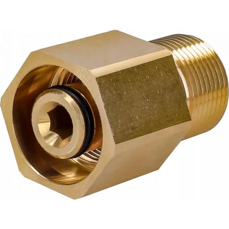 Adattatore di Ricambio EASYLock 5 – Compatibile con Idropulitrici Kärcher HD/HDS  Ottone, 300 Bar, 155°C  Per Lance e Schiumogeni