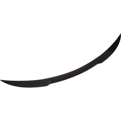 Becquet de Coffre Arrière Noir Brillant Durable, Installation Facile, Becquet de Lèvre de Coffre Robuste pour Modèle 3 (Type A (avec Points convexes)) (1/5)