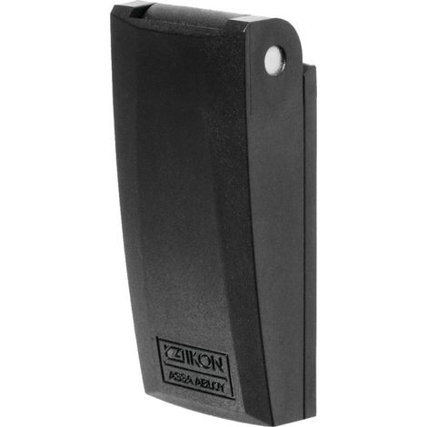 Rosace de protection 28mm – Plastique noir – Clapet de couverture automatique – Protection anti-choc – I862 – Effeff (1/3)