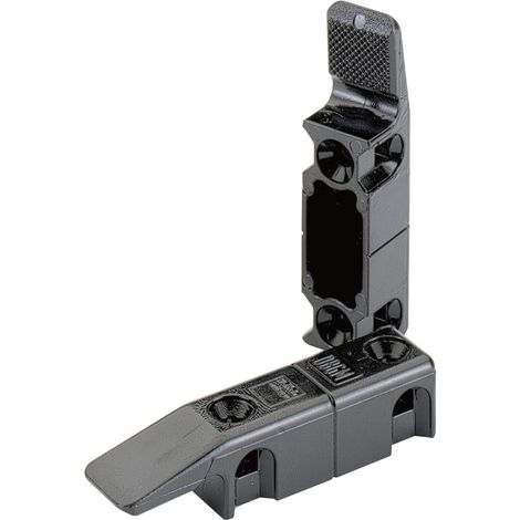 2PCS Support multi-clips thermoplastique noir, connecteur en bois, clips de connecteur en plastique (1/4)