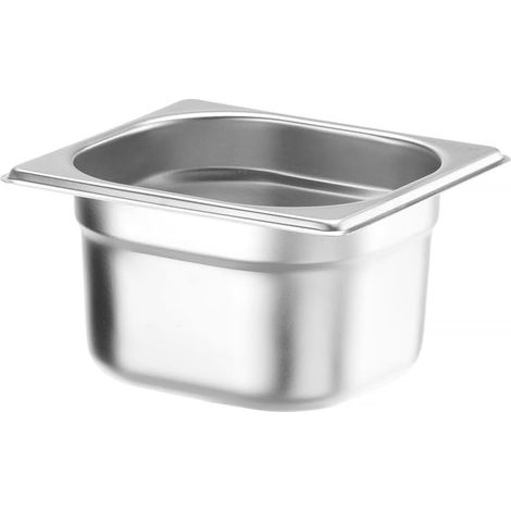 Contenitore Gastronomia in Acciaio Inox 17,6 x 16,2 x 15 cm (1/2)