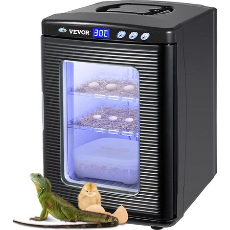 Incubateur Automatique pour Reptiles et Amphibiens 25 L Couveuse Température Constante 220V 12V (1/5)