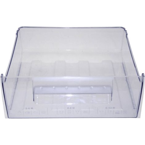 Tiroir supérieur pour congélateur – Dimensions 38.5x38x14 cm – Compatible avec modèles Haier – HR02X00007