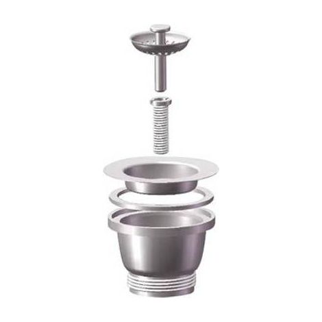 2,0 x PILETTA MINIBASKET LAVELLO INOX