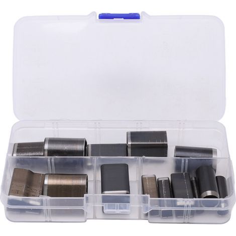 18-teiliges Lederlocher-Set mit verschiedenen Formen für selbstgemachte Handyhüllen – Universalwerkzeug zum Durchstechen von Holsterhüllen (1/5)